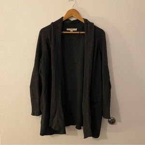 Loft gray sweater cardigan